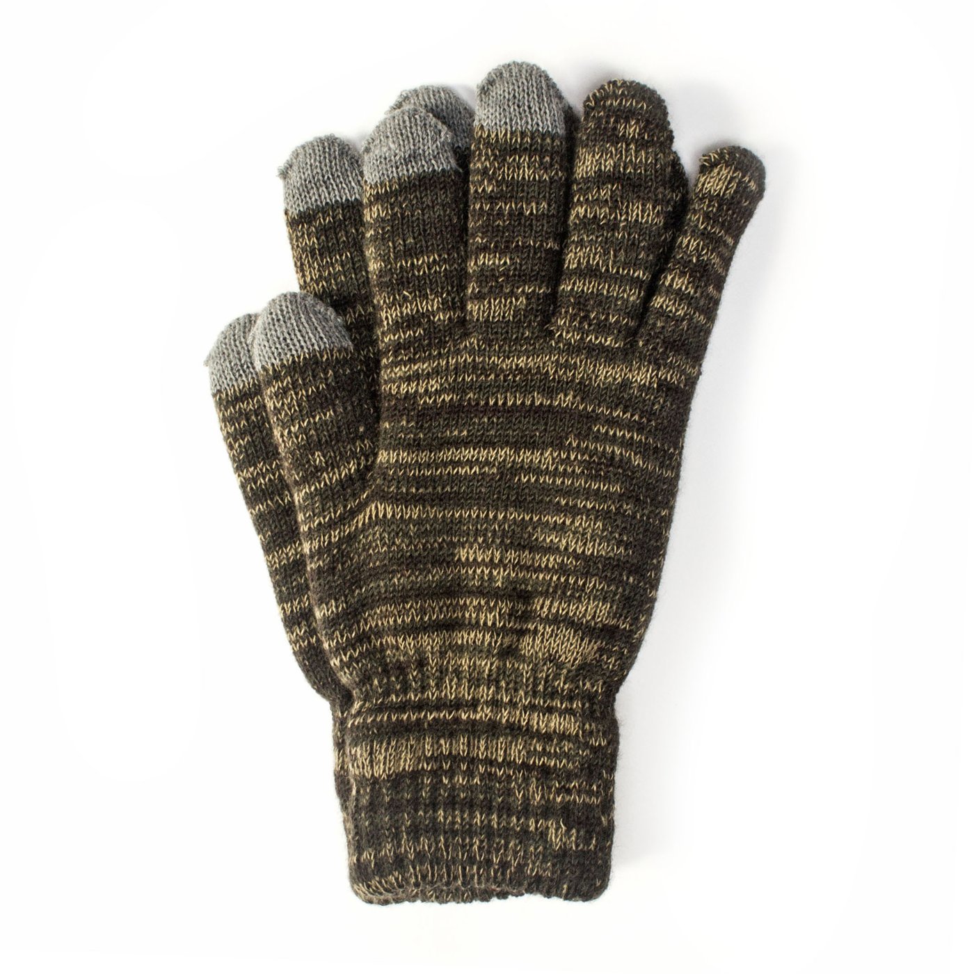 Knit Texting Glove - Adventure Brown