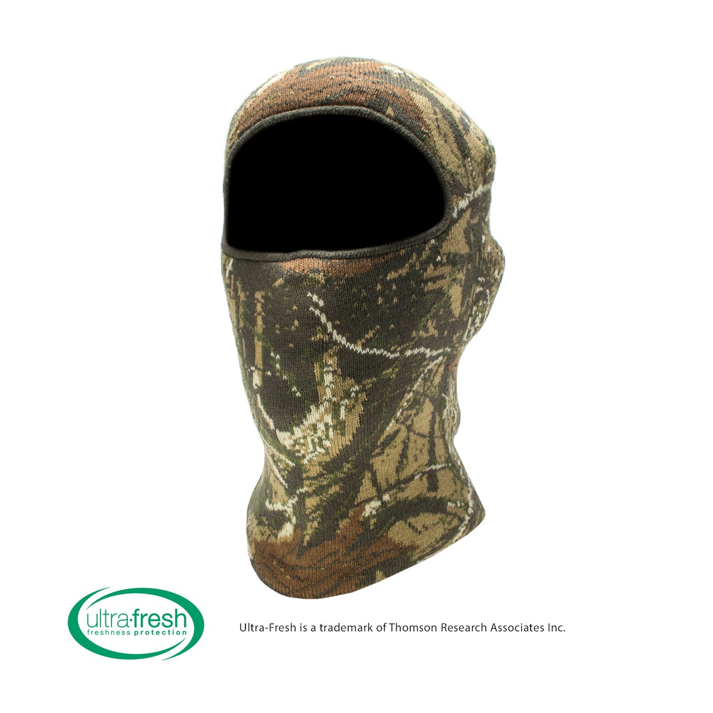 Digital Knit Camo 1-Hole Mask - Adventure Brown