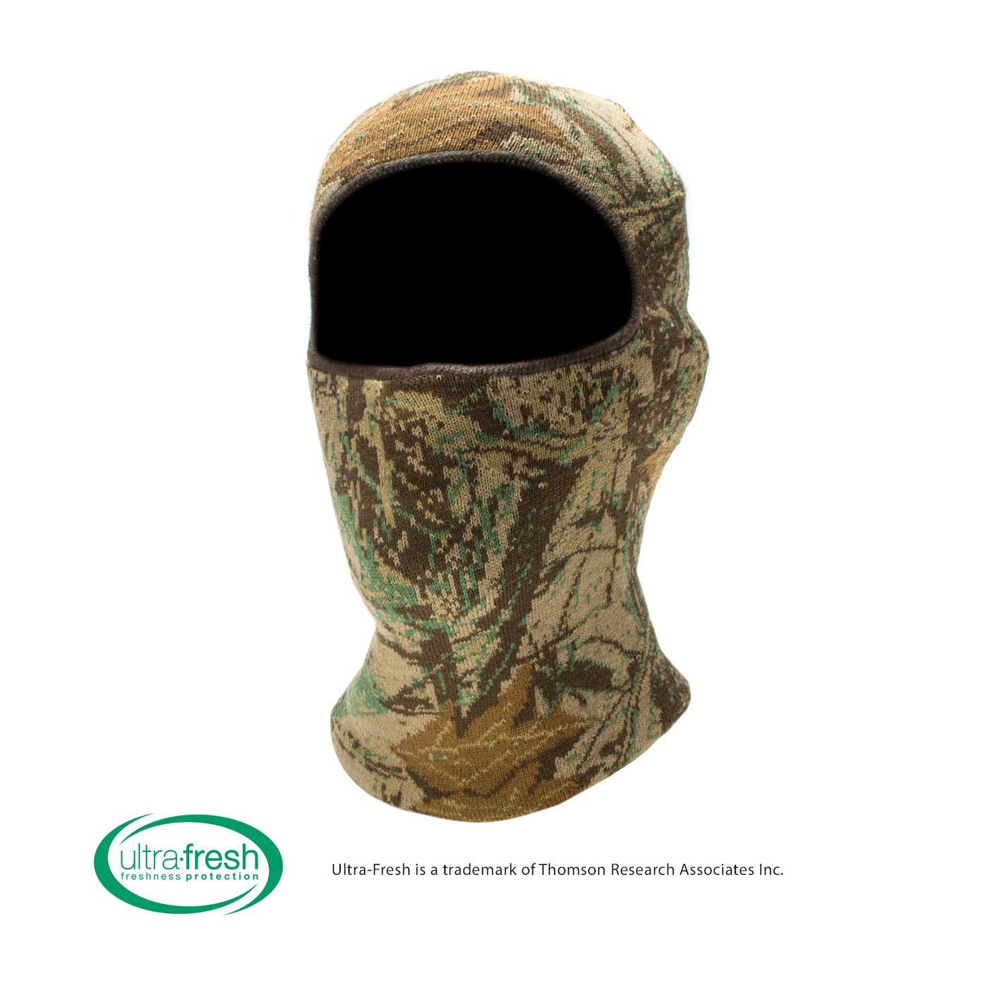 Digital Knit Camo 1-Hole Mask - Adventure Grey