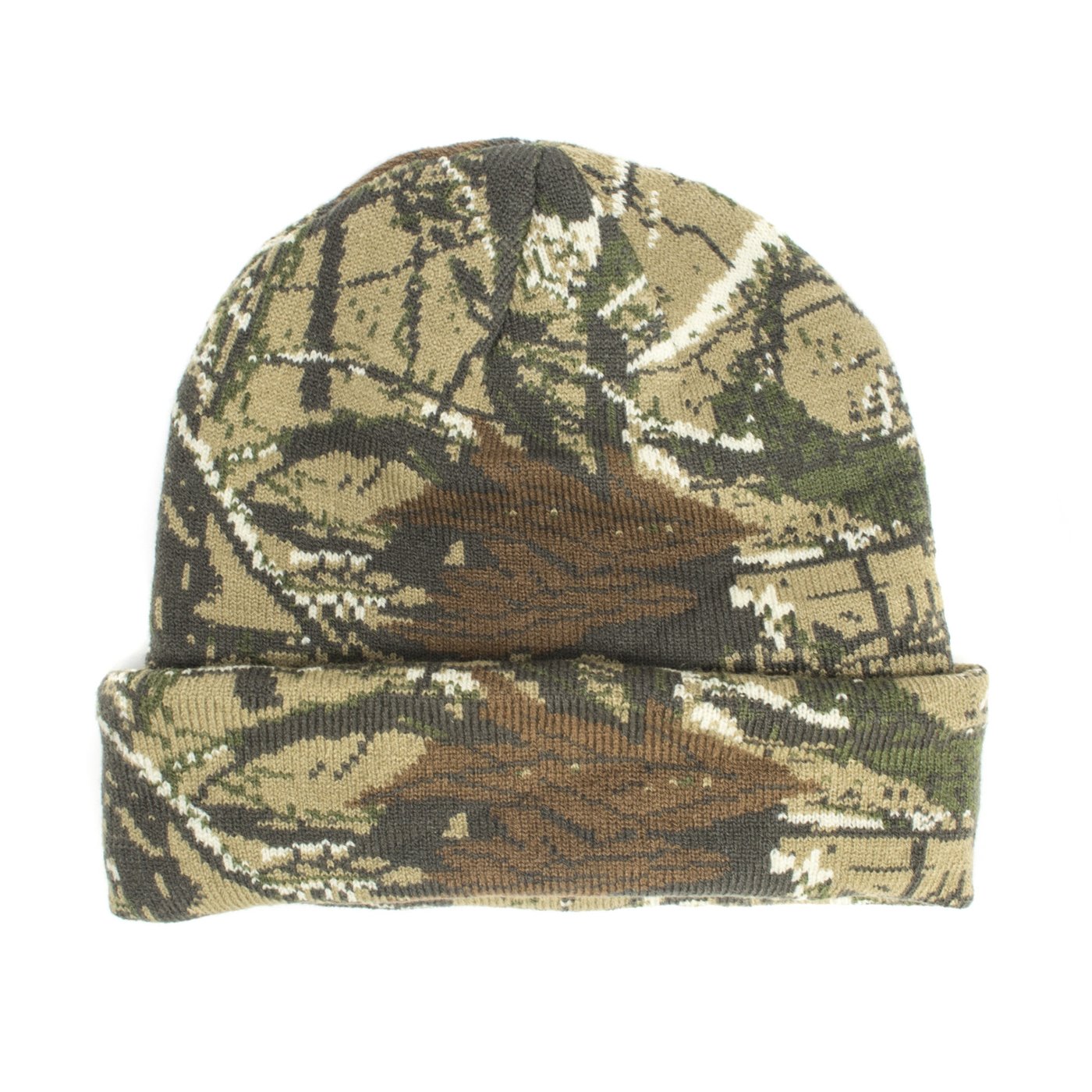 Digital Knit Camo Cuff Cap - Adventure Brown